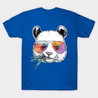 panda wearing glasses 3 T-Shirt